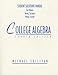 Books : Student Solutions Manual to Accompany Michael Sullivan's College Algebra