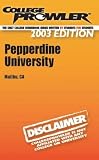 College Prowler Pepperdine University (Collegeprowler Guidebooks)