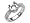 0.45 cts Round Diamonds Engagement Ring in 18k White Gold Size 4 FREE GIFT BAG!