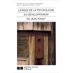 Lexique de la psychologie du developpement de Jean Piaget book cover
