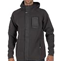 Bench Mens Peyote Hooded Wool Bonded Knit Top Olive
