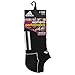 adidas Women's Climacool No Show Sock (2-Pair), Black/White/Medium Lead, Size 5-10