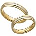 18K Yellow Gold And Platinum Comfort Fit Ladie's Wedding Band
