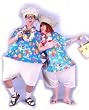Unisex Wacky Tourist Costume (One Jumpsuit only - does not include accessories)