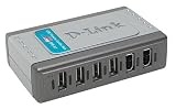 D-Link DFB-H7 4-Port USB 2.0, 2-Port Firewire Combo Hub