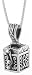 Sterling Silver Prayer Box with Christian Fish Design