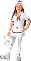 Kid's White Nurse Costume (Size:Small 4-6)