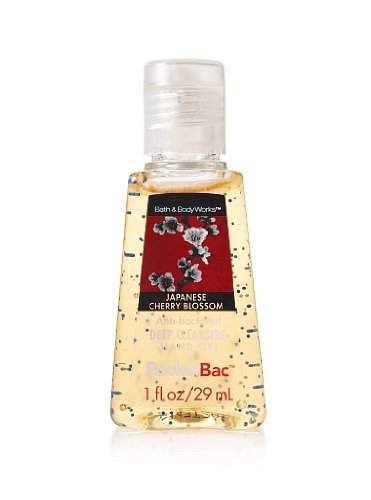 Bath and Body Works ~ Japanese Cherry Blossom ~ Anti-Bacterial Deep Cleansing Hand Gel Pocketbac, 1 oz.