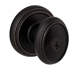 Baldwin 354CYK RDB 11P SMT CP Carnaby Entry Knob Featuring SmartKey, Venetian Bronze