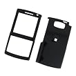 Samsung Epix SGH-i907 AT&T Snap On Protector Hard Case Solid Cover Shiny Black