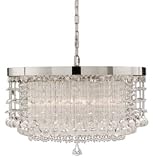 Uttermost 21138 Contemporary / Modern Chrome Chandelier