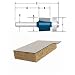 Bosch 85452M 3/4-Inch Diameter 5/8-Inch Cut Helical Laminate Flush Trim Router Bit 1/4-Inch Shank With 1/4-Inch Ball Bearing