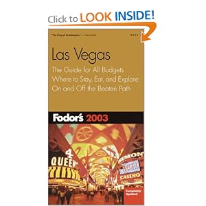 Fodor's Las Vegas 2003