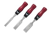 FULLER 301-1950 3-Piece PRO Heavy Duty Wood Chisel Set