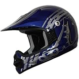 Kids ATV Motocross Helmet DOT 196 Blue/Pit Bull Size Medium Kids ATV Motocross Helmet DOT 196 Blue/Pit Bull Size Medium