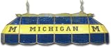 Michigan Wolverines 40 Rectangular Stained Glass Lamp