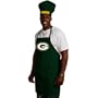 NFL Green Bay Packers Chef Hat and Apron Set