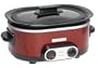 KitchenAid KSC700GC 7-Quart Slow Cooker, Gloss Cinnamon Red