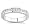 18k White Gold or Yellow Gold Princess-Cut Diamond Band (H/SI2, 1/2 ct. tw.)