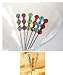 Kitchen & Housewares : Set of 6 Classic Dark Party Picks