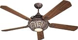Design Deckenventilator Santa Pepeo inkl. Fernbedienung