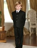 Jayden Large Boys Pin Stripe Suit & Jacket , Shirt, Pants, Tie, Vest