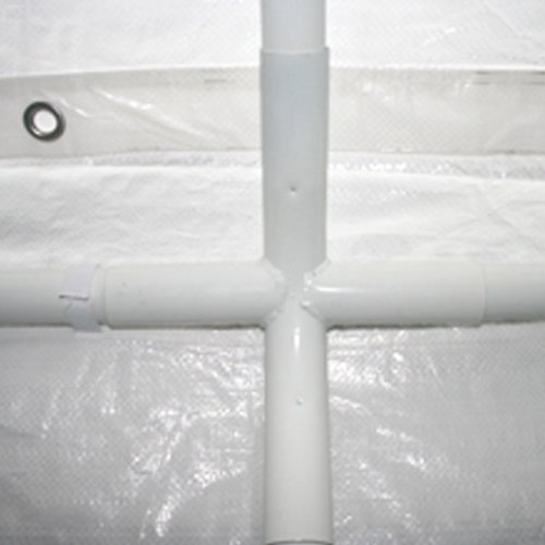 Tente de jardin 5*10m Blanc / Tente de festivités - Chapiteau- Barnum