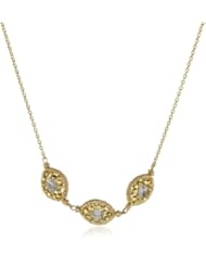 Dana Kellin Triple Pendant Necklace , 17.5- 18"