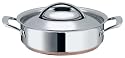 Raymond Blanc by Anolon Stainless Steel Covered Sauteuse, 24 cm, 3.1 Litre