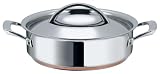 Raymond Blanc by Anolon Stainless Steel Covered Sauteuse, 24 cm, 3.1 Litre