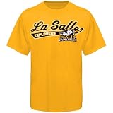 NCAA La Salle Explorers Gold Logo Script T-shirt