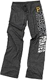 Pittsburgh Pirates Black Women's Drawcord Tri-Blend Pants