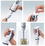 Braun マルチクイック プロフェッショナル MR5555MCA 【機能 : 混ぜる・つぶす・きざむ・泡立てる / 特製スパチュラ付き】