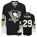 FLEURY #29 Pittsburgh Penguins RBK Premier NHL Hockey Jersey by Reebok (NHLPA Certified Custom Sewn Authentic Twill)