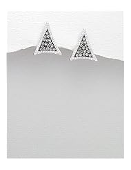 CZ Earrings In 92.5 Sterling Silver