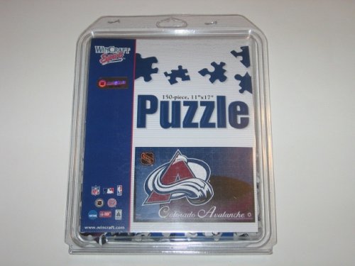 Buy COLORADO AVALANCHE Team Logo 150 Piece 11 x 17 JIGSAW PUZZLE by WeSellSports