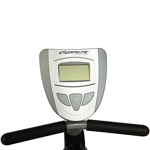 Exerpeutic 900XL Extended Capacity Recumbent Bike with Pulse