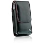 High Quality Black Leather with Red Border Vertical Stylish Carry Case Pouch With Magnetic closing flap For Nokia N96