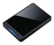 Buffalo Ministation 1TB USB 2.0 Slimline Portable External Hard Drive - Black
