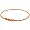 Phiten Titanium Necklace Star - Orange