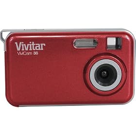 Vivitar Dig Cam,3.1mp,1.5,red 38str