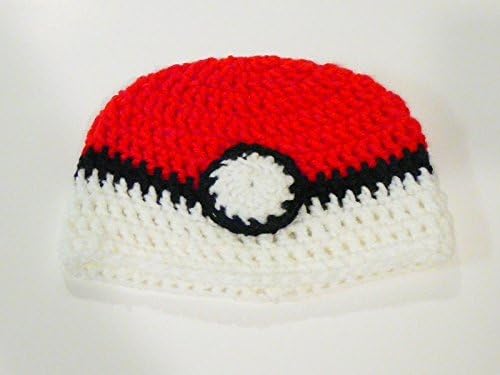 Handmade Crochet Hat Pokemon Go Ball ( Baby )