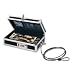 Vaultz Locking Mini Cash Box, 8.25x 5.75x 2.75 Inches, Black (VZ00075)