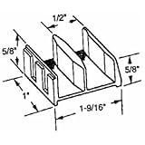IMAGE OF Prime Line Prod. 192971 Shower Door Bottom Guide
