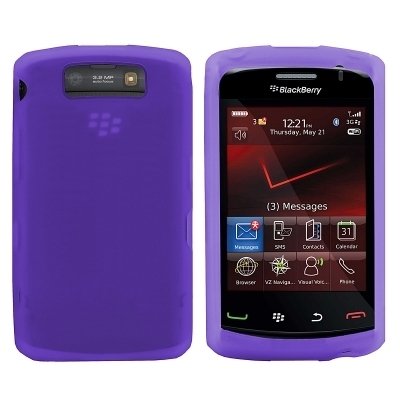 Logotrans Standard Series Silikon H&uuml;lle f&uuml;r Blackberry Storm 9520 lila Preisvergleich