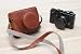 Leather Camera Bag Case For Fujifilm FUJI Finepix X10 LC-X10 Brown