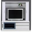 32インチ対応 32型対応カジュアル 150cm幅ハイタイプテレビボードテレビ台・TV台・TVボード・テレビ台 ホワイト白　フィール