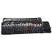 34pc Studio Pro Makeup Make Up Cosmetic Brush Set Kit w/ Leather Case - For Eye Shadow, Blush, Concealer, Etc.
