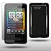 HTC HD MINI BLACK GEL COVER CASE WITH SCREEN PROTECTOR BY CELLAPOD CASES
