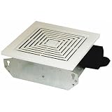 Broan Model 688 Ventilation Fan, 50 CFM 4.0 Sones, White Grille